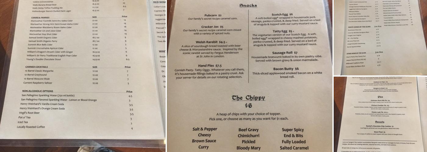 The Beacon Menu