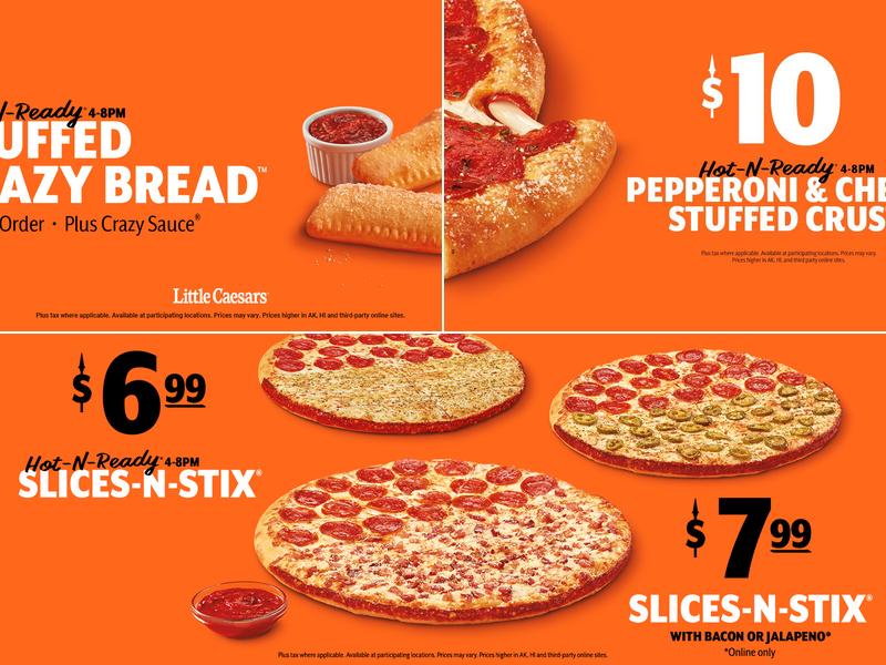 Little Caesars Pizza Menu