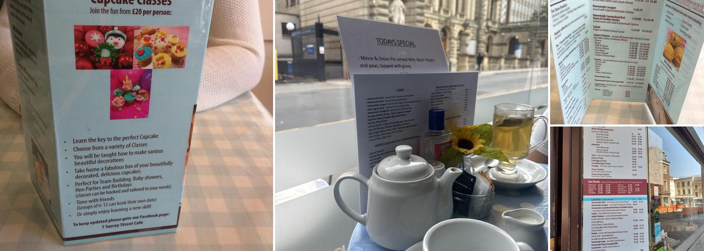 7 Surrey Street Menu