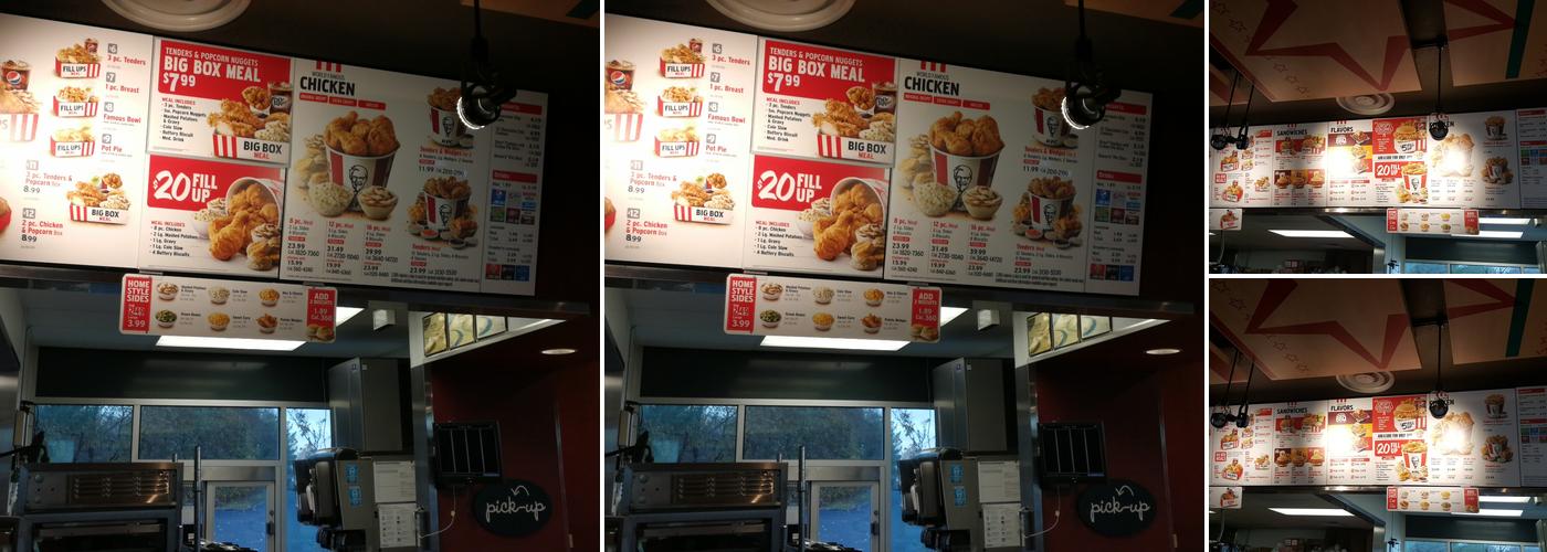 KFC Menu