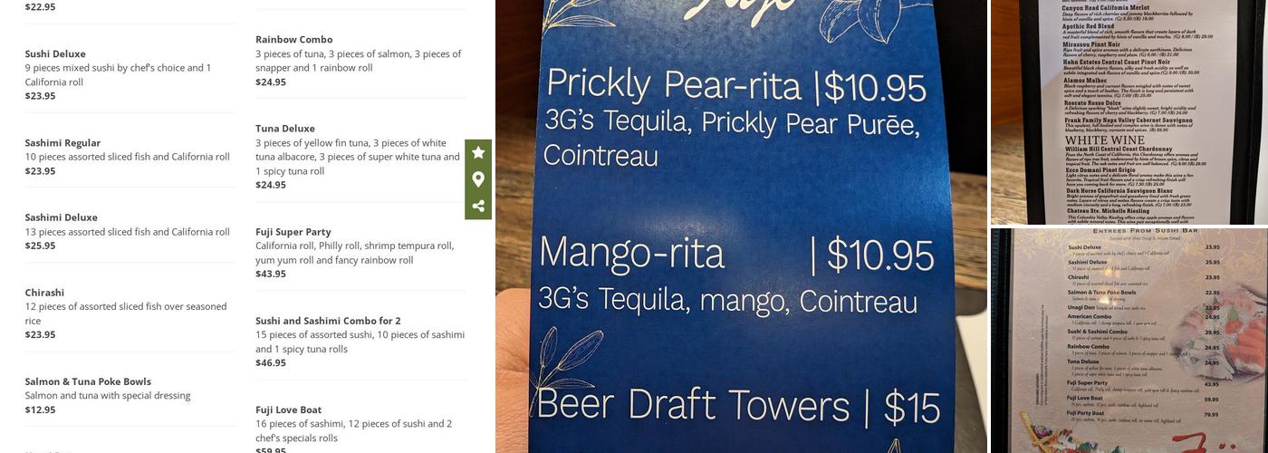 Fuji Sushi & Hibachi Menu