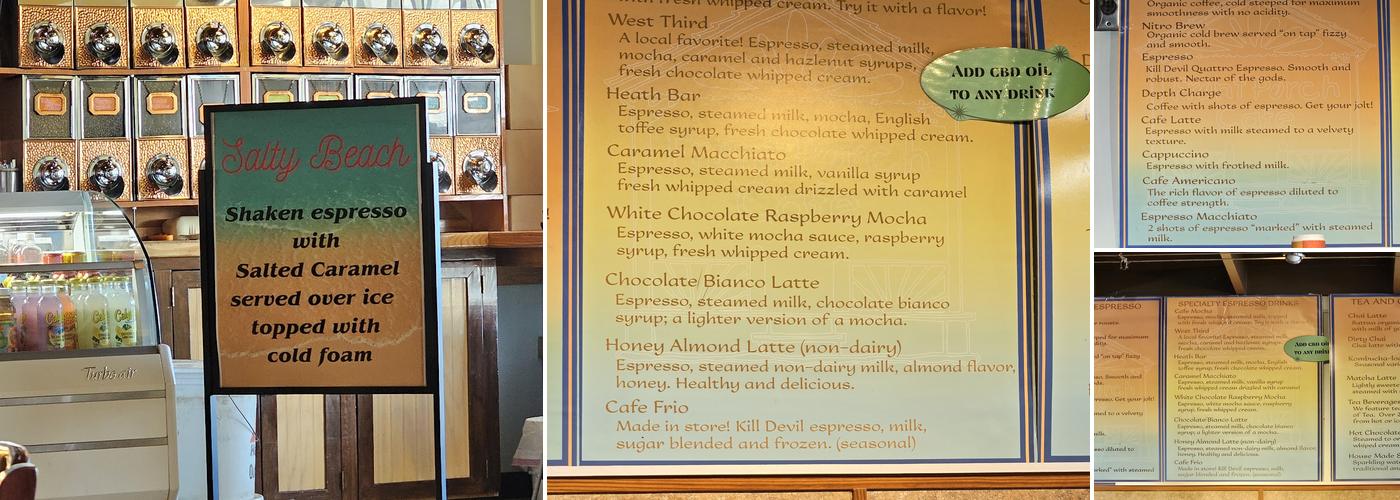 Front Porch Cafe-Manteo Menu