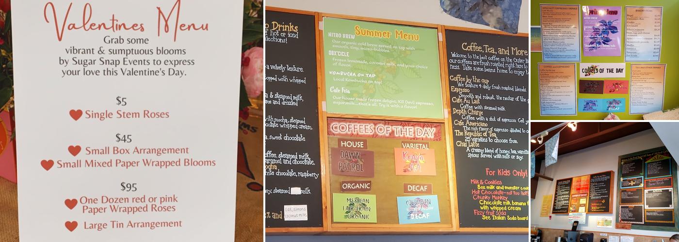 Front Porch Cafe-Nags Head Menu