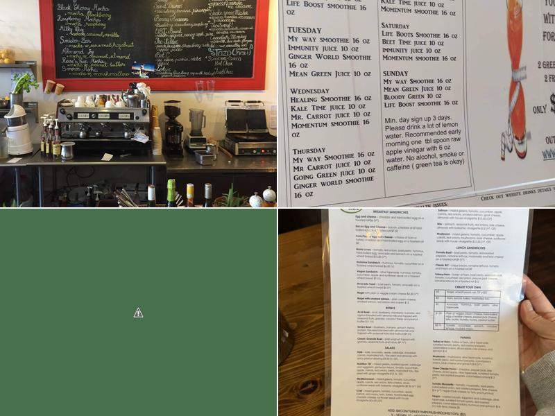 Outer Bean Cafe Kitty Hawk Menu