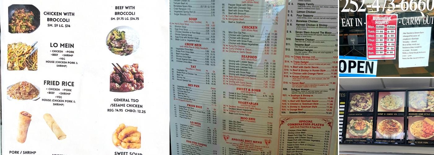 Top China Menu