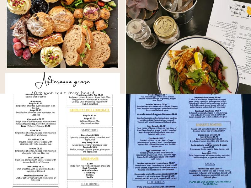 The Wandering Whelk Menu