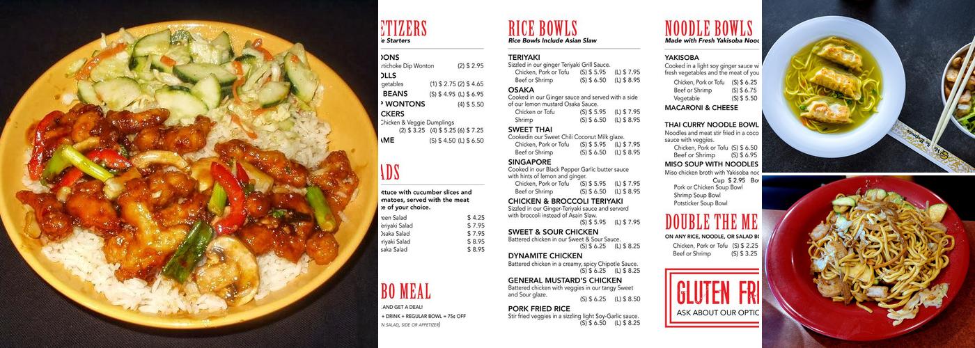 Noodle Express Menu