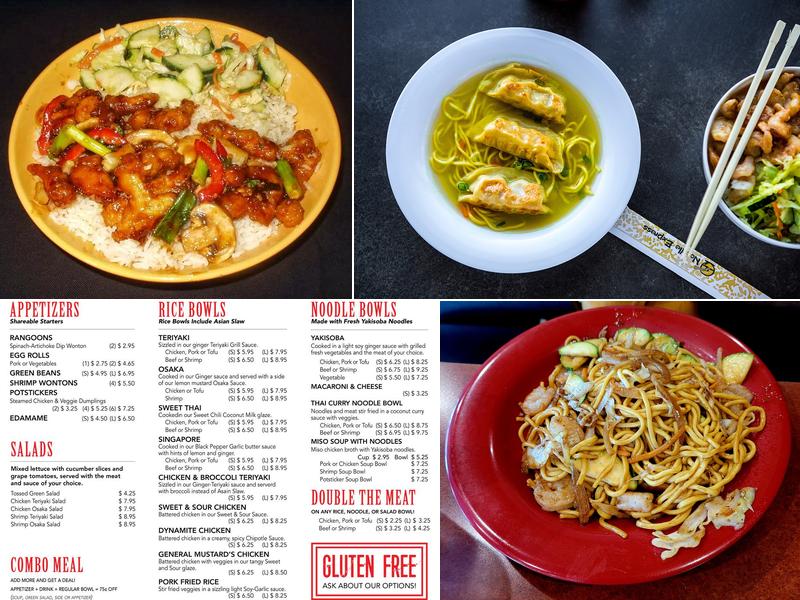 Noodle Express Menu
