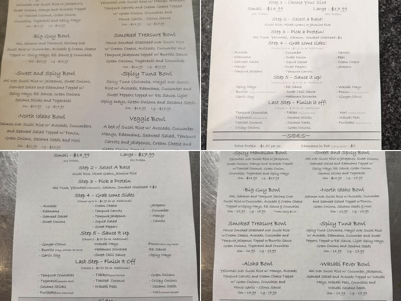 Fisherman’s Market & Grill Menu