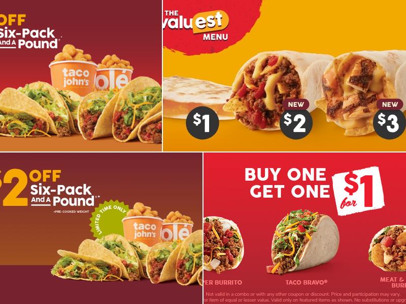 Taco John's 102 W 5th St, Bridgeport