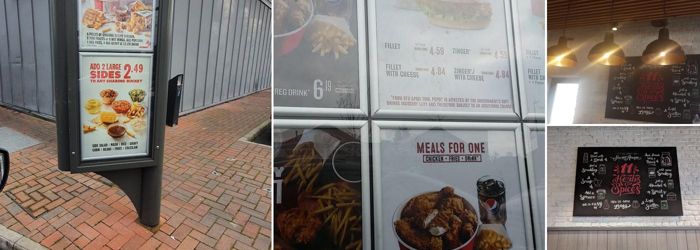 KFC Alperton - Western Avenue Menu