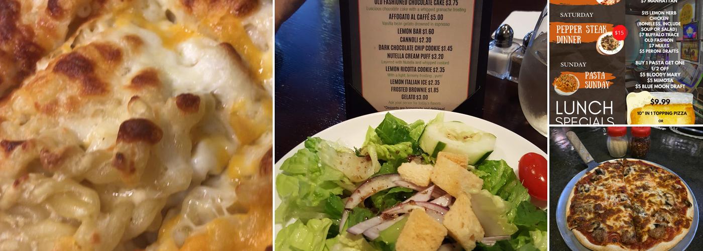 Pronto's Menu
