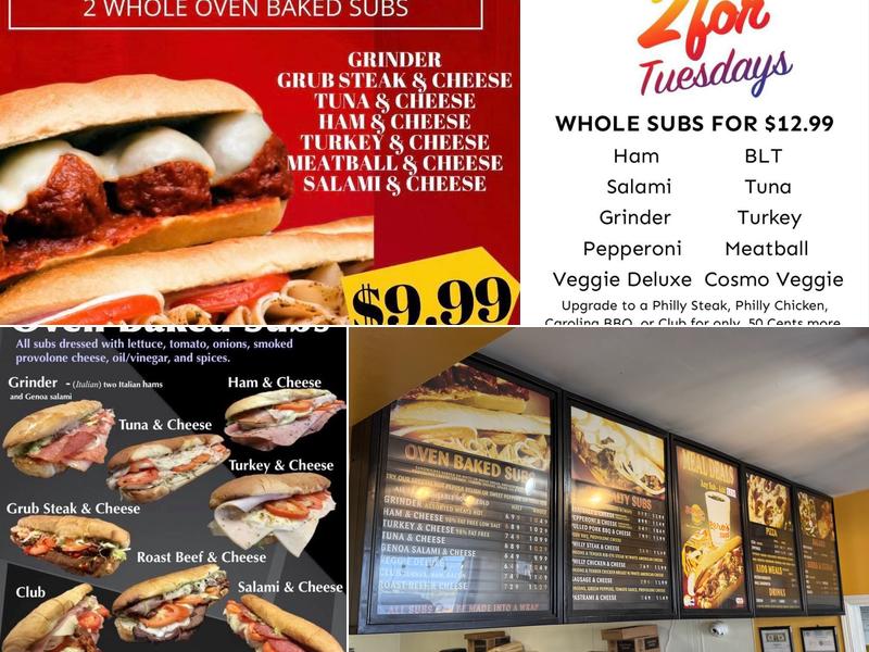 Zero's Subs Menu
