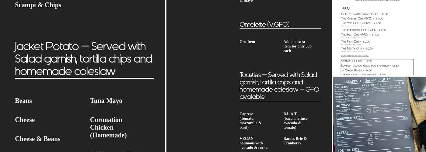 FirstLight Bar & Café Menu