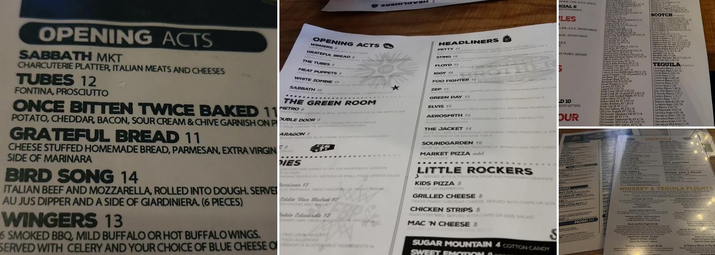 Freedom Brothers Pizzeria and Alehouse Menu