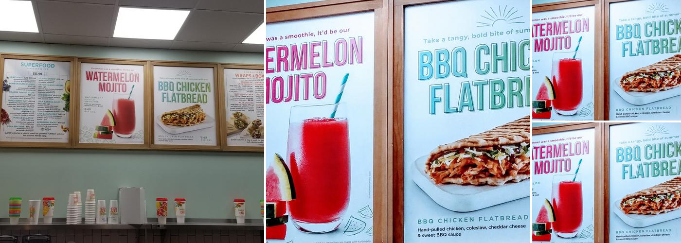 Tropical Smoothie Cafe Menu