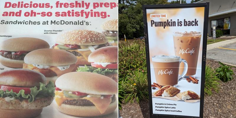 McDonald's Menu