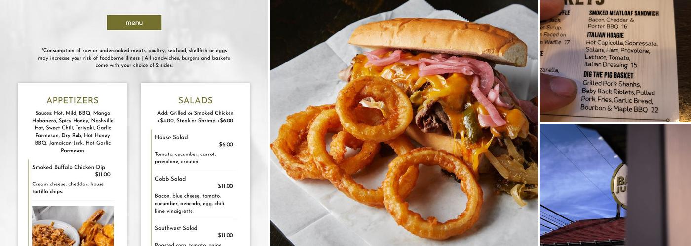 Barrel Junction Menu