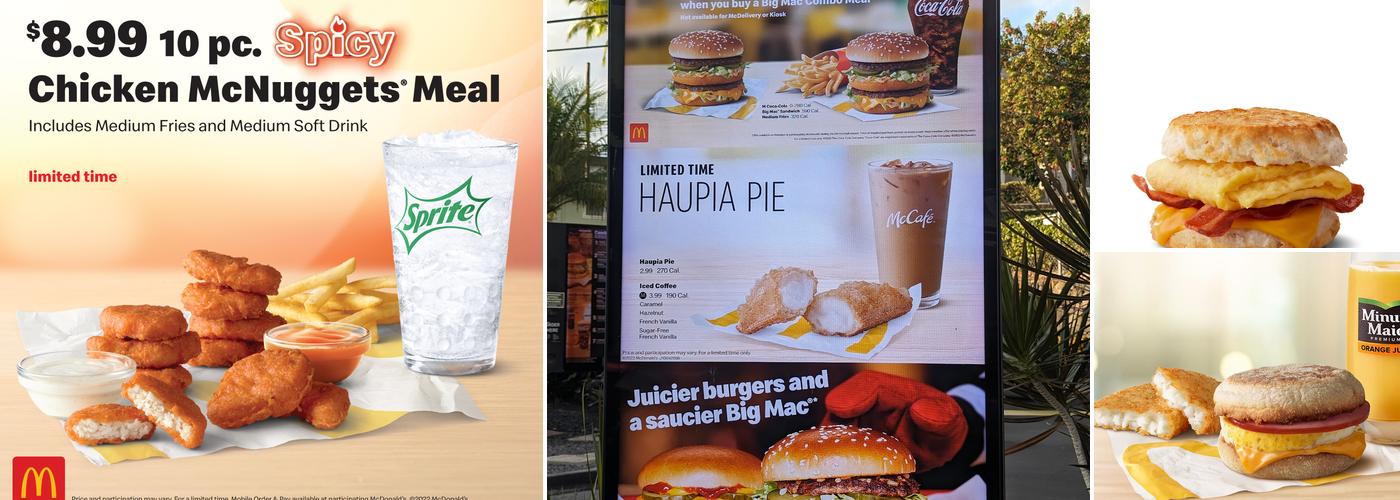 McDonald's Menu