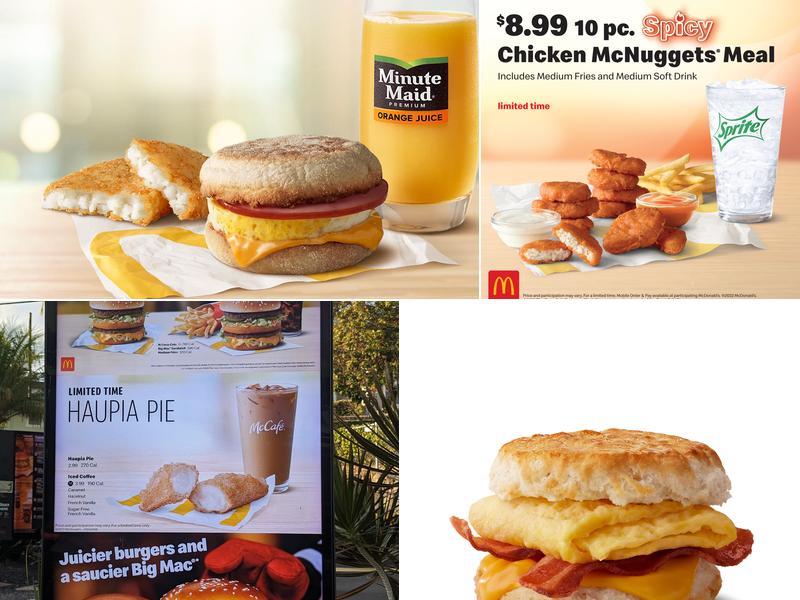 McDonald's Menu