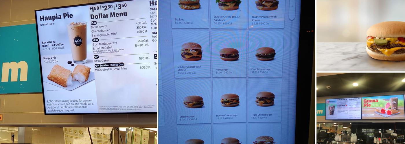McDonald's Menu
