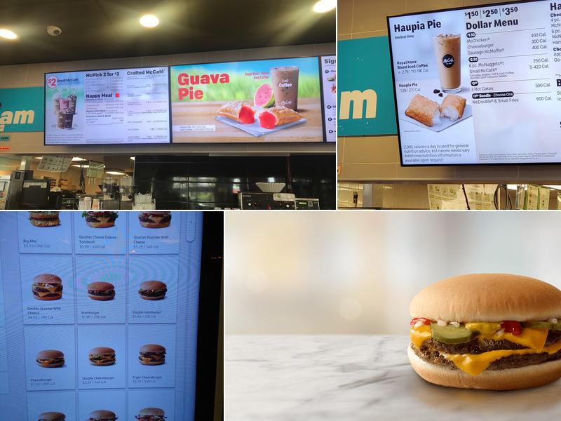 McDonald's Menu
