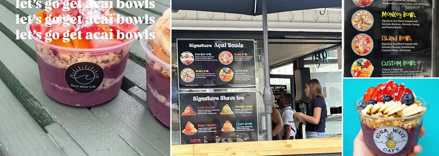 Kona Wave Cafe Menu