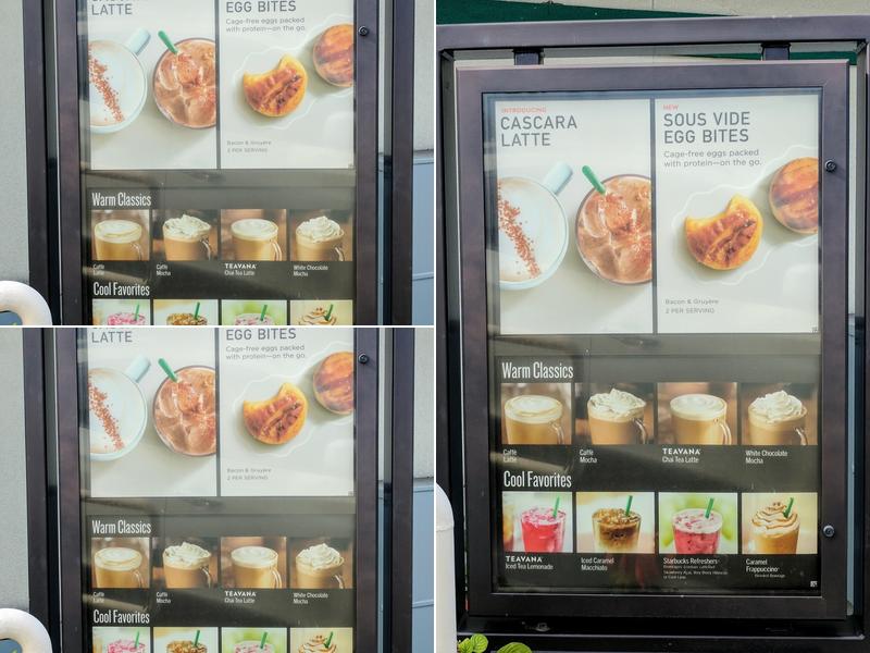Starbucks Menu