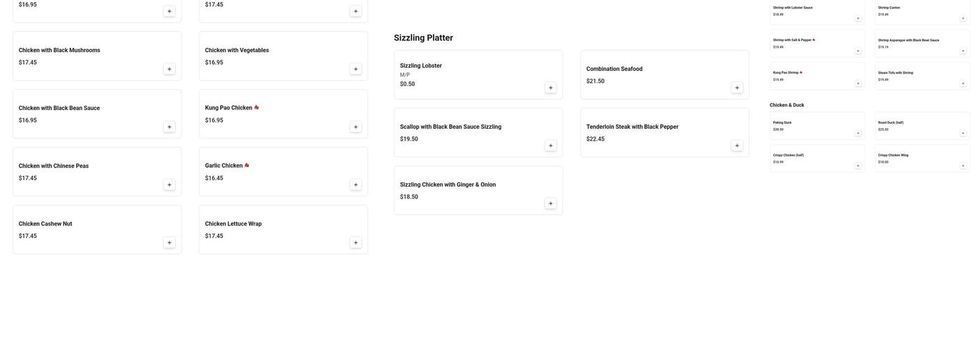 Ocean Seafood Chinese Restaurant Menu