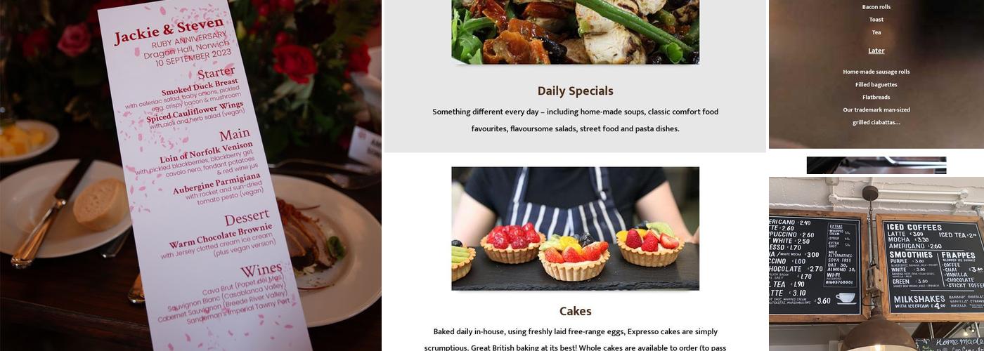 Expresso Cafe & Catering Menu