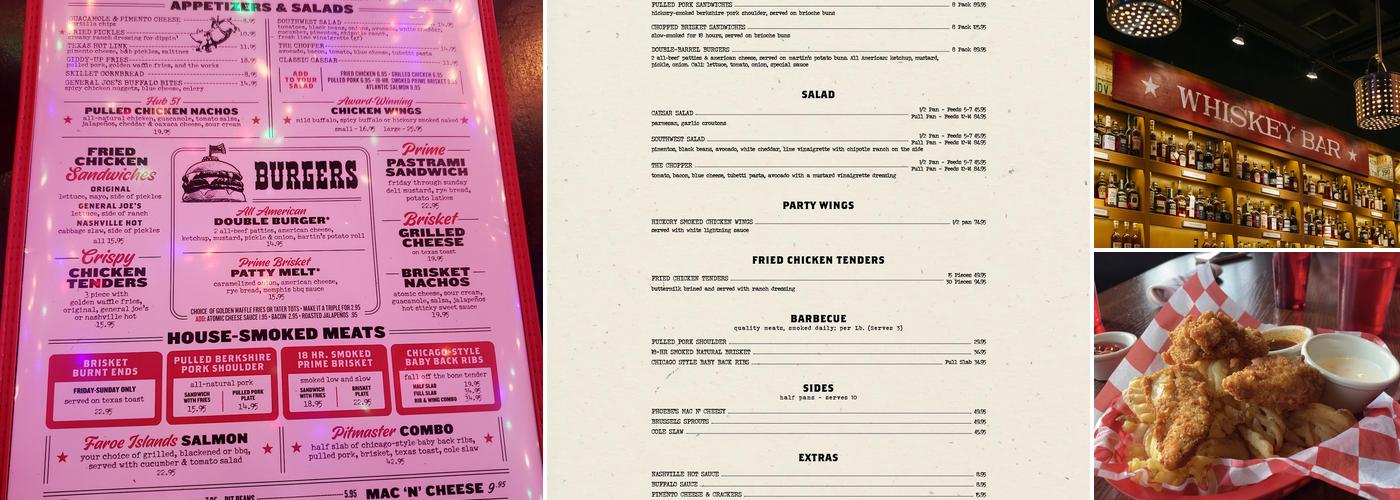 Bub City Menu