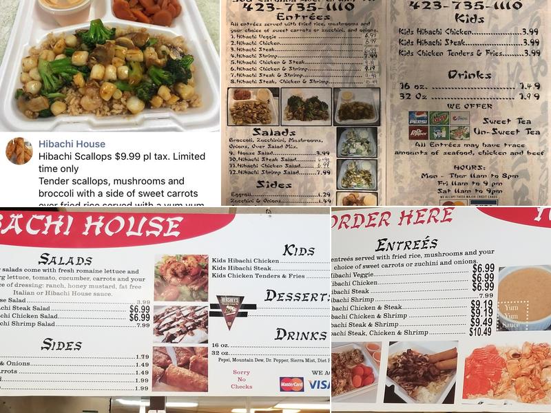 Hibachi House Menu