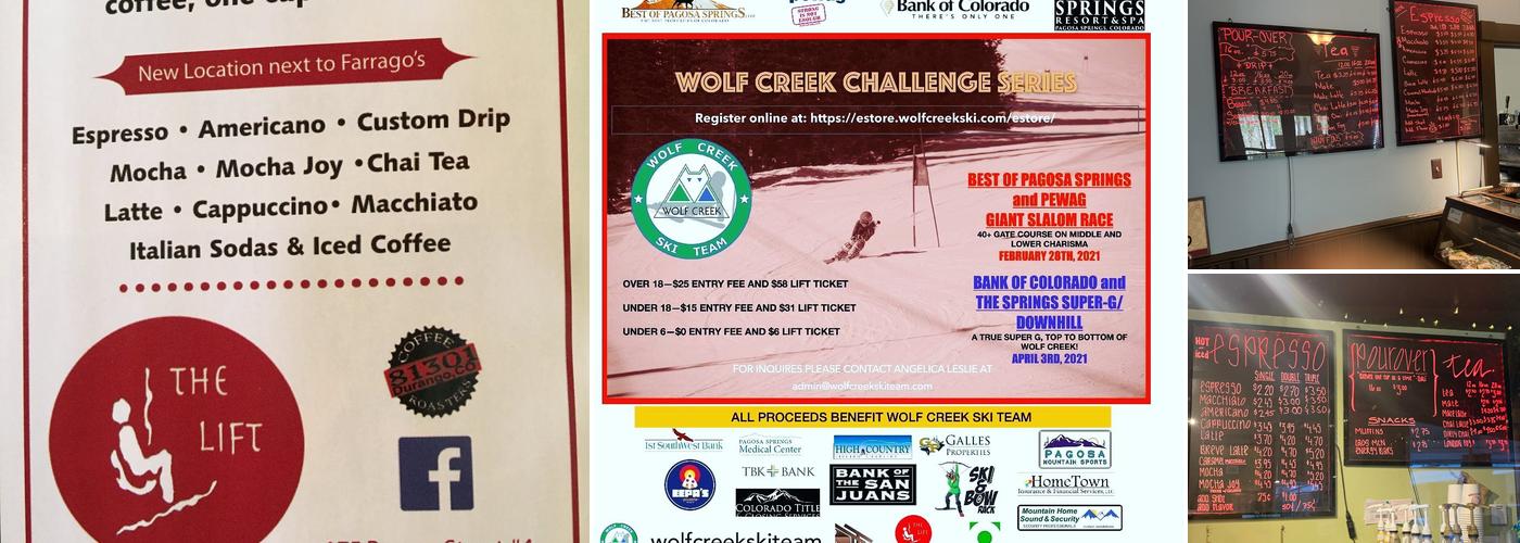 The Lift Coffee House Menu