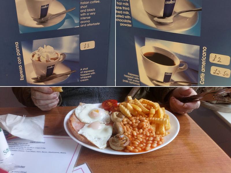 The Cherry Blossom Cafe Menu