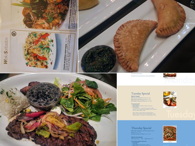 Rio's Addison Menu