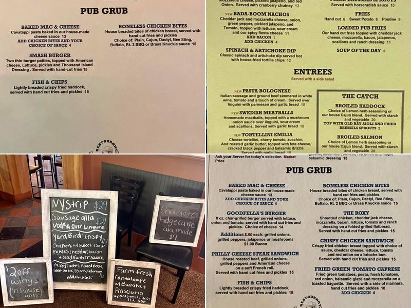 Goodfella’s Menu