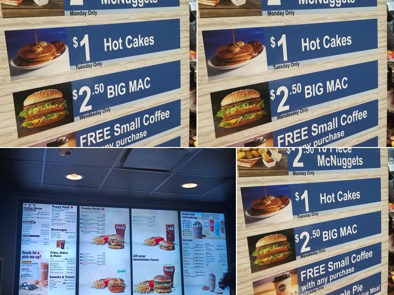 McDonald's Menu