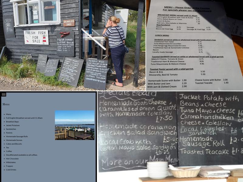 Riverside Tearoom Menu