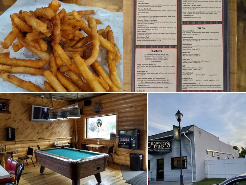 Chauncey's Pub 121 State St, Hillman