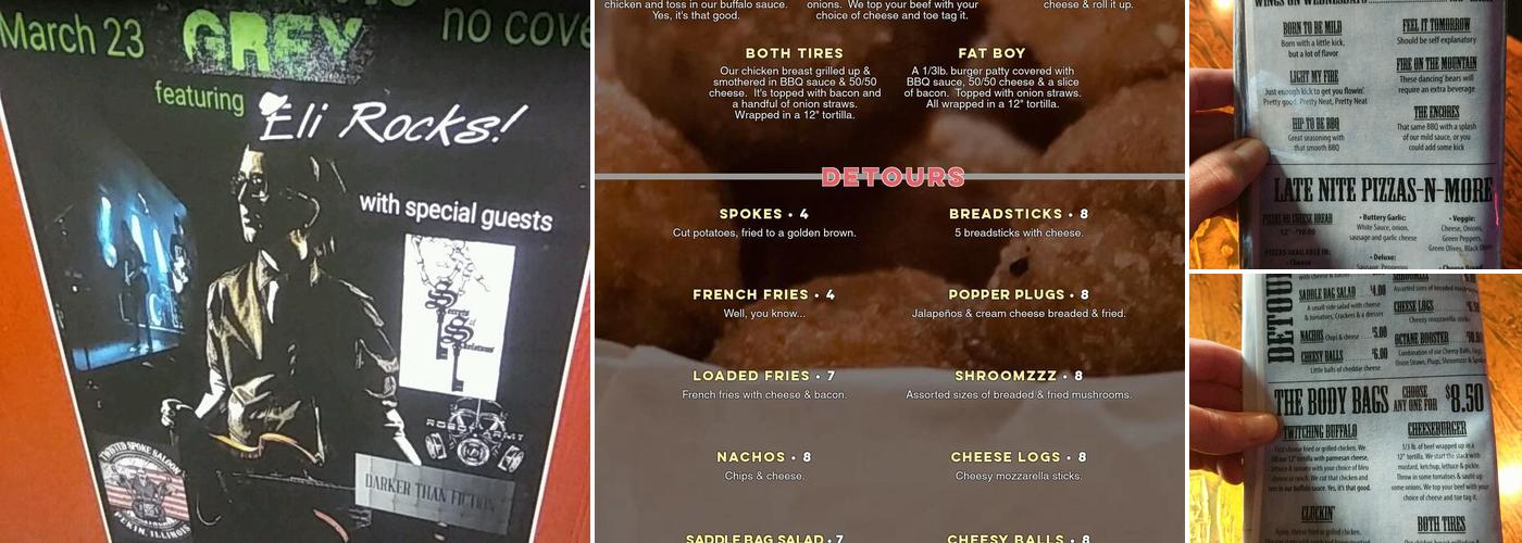 Twisted Spoke Saloon Menu