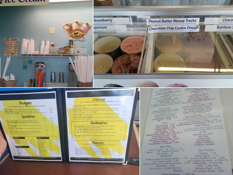 Stuffy's Frosty Jug Menu