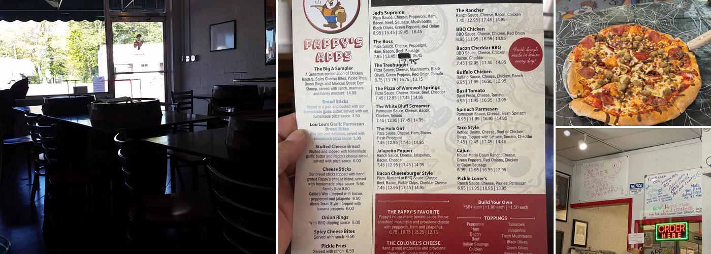 Fat Pappy's Menu