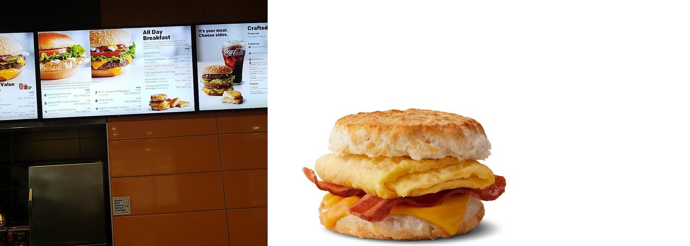 McDonald's Menu