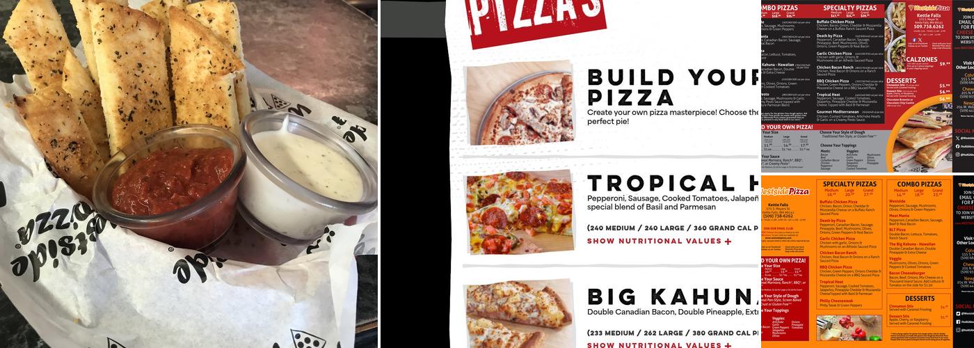 Westside Pizza Menu