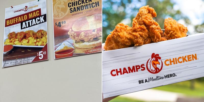 Champs Chicken Menu