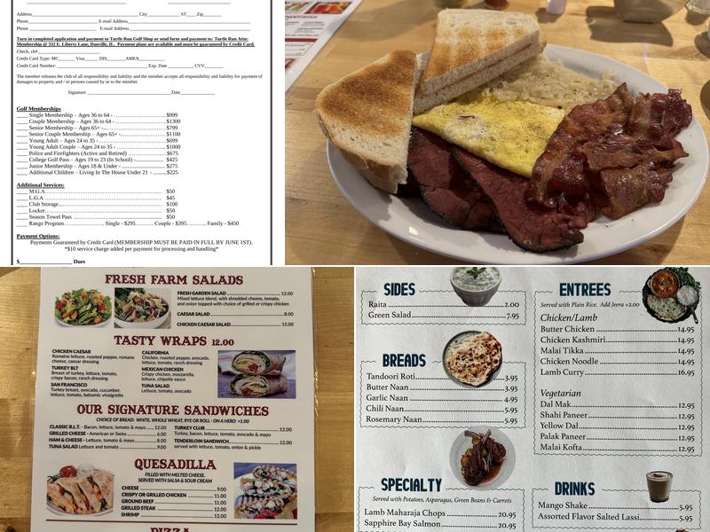 Snapper's Bar & Grill Menu