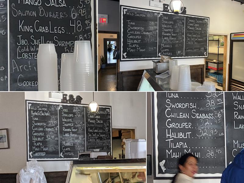 E&S Fish Company Menu