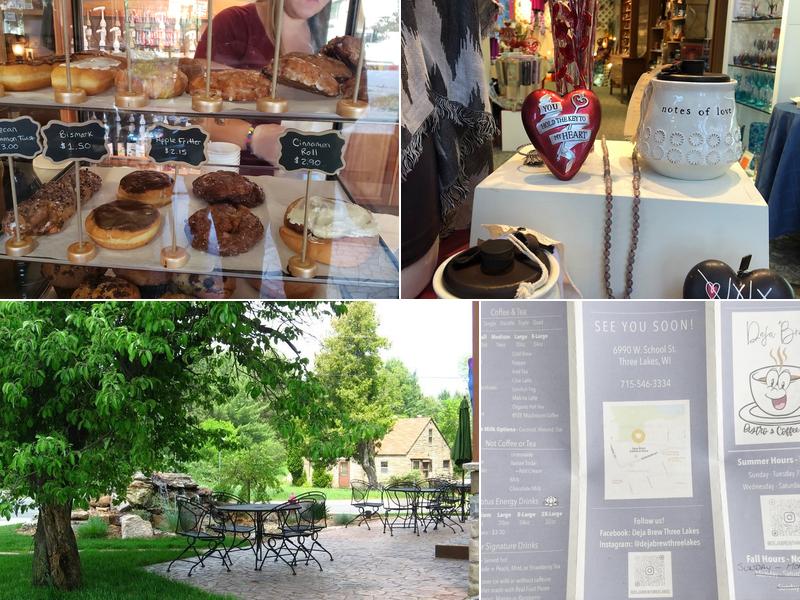 Deja Brew Coffee & More 6990 W School St, Three Lakes