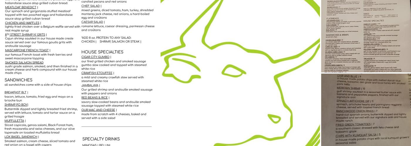 Green Door on 8th Menu