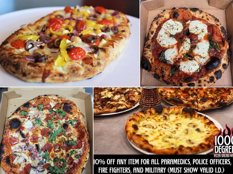 1000 Degrees Neapolitan Pizza Salad Wings